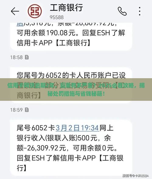 信用卡网贷逾期2年后的处罚措施和应对方法