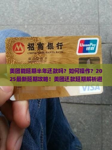 美团能延期半年还款吗如何操作