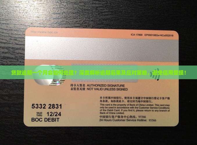 贷款逾期一个月会如何处理