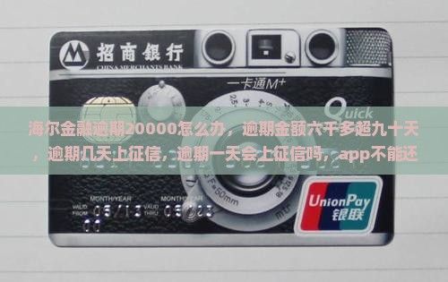 海尔金融逾期20000怎么办