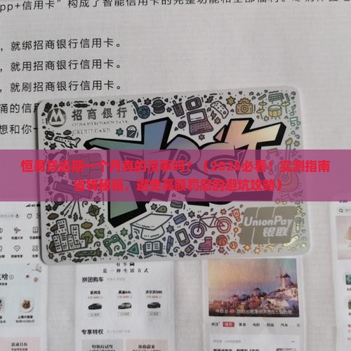 恒易贷逾期一个月可以不
