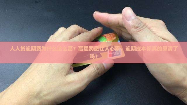 人人贷逾期费为什么这么高