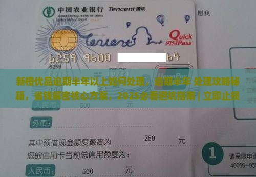 新橙优品逾期半年以上如何处理