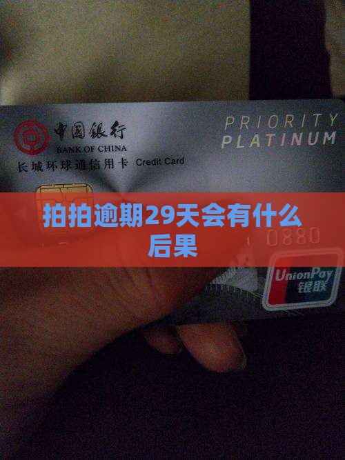 拍拍贷逾期29天会有什么后果
