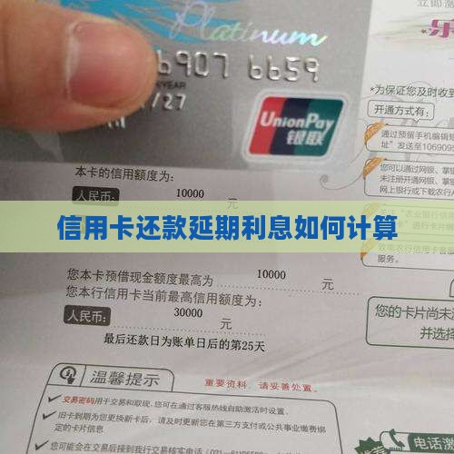 信用卡还款延期利息如何计算
