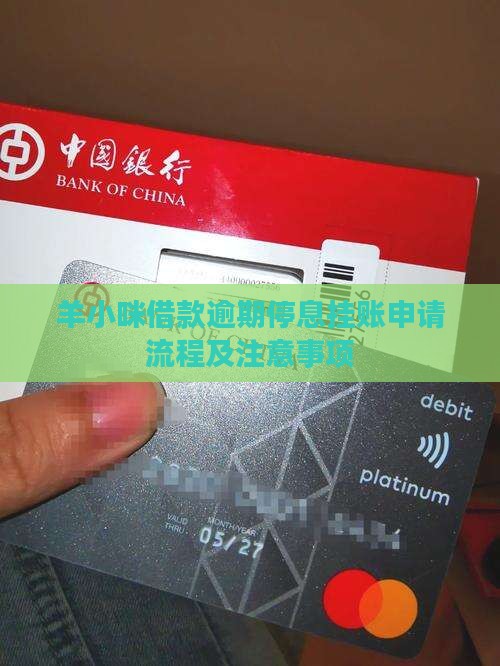 羊小咪借款逾期停息挂账申请流程