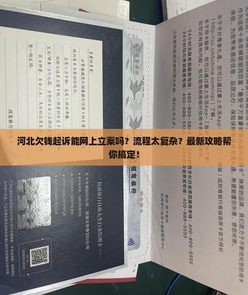 河北欠钱起诉网上立案流程