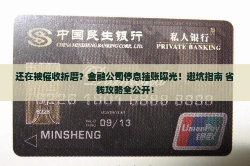 金融公司停息挂账咨询 金融公司停息挂账咨询