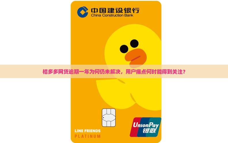 桔多多网贷逾期一年为何仍未解决，用户痛点何时能得到关注？