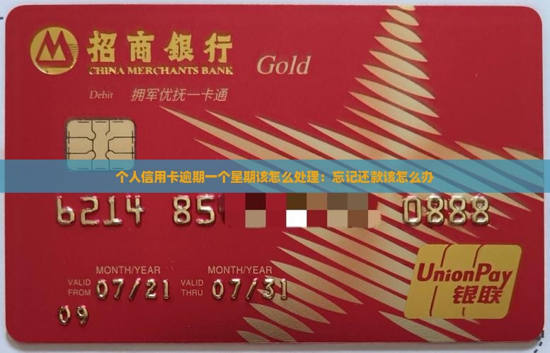 个人信用卡逾期一个星期该怎么处理：忘记还款该怎么办
