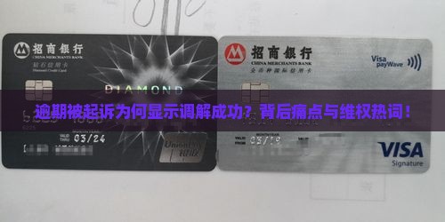 逾期被起诉为何显示调解成功？背后痛点与维权热词！