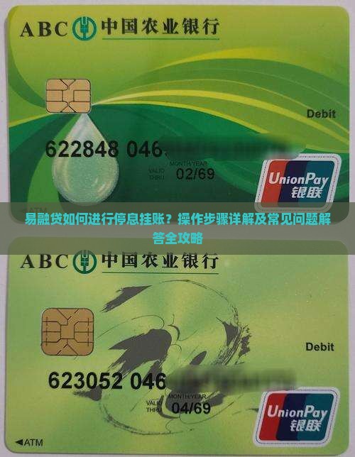 易融贷如何进行停息挂账？操作步骤详解及常见问题解答全攻略