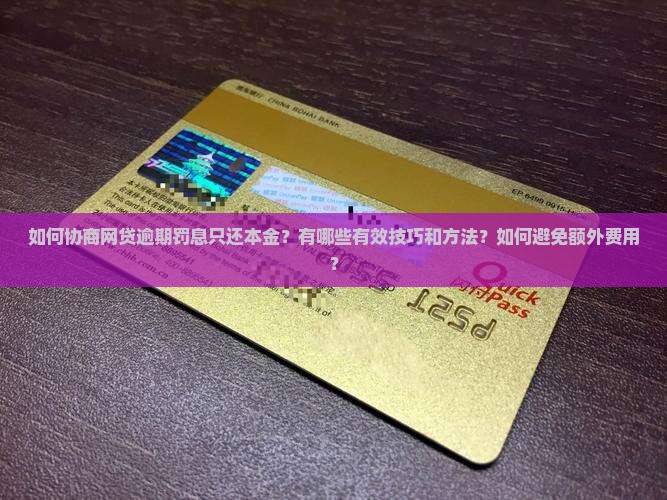 如何协商网贷逾期罚息只还本金？有哪些有效技巧和方法？如何避免额外费用？