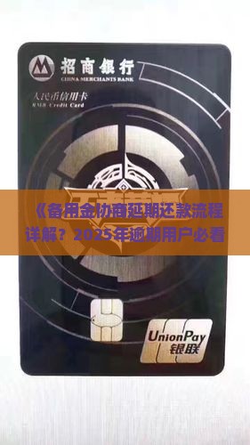 备用金协商延期还款流程详解