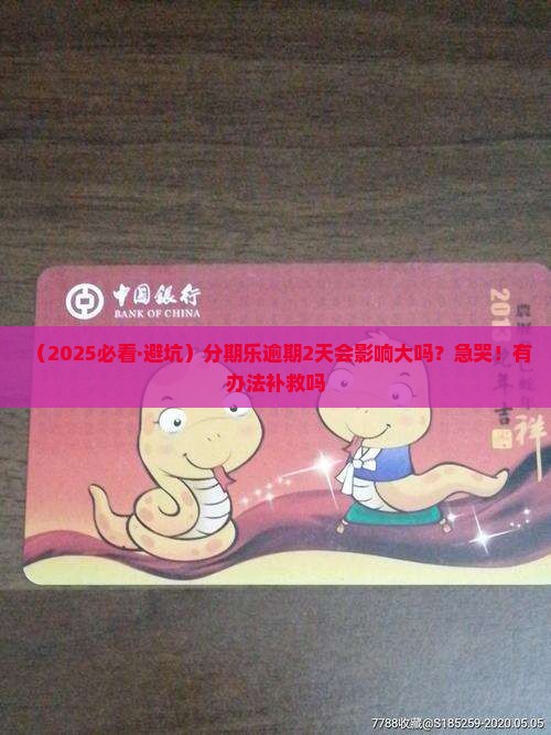 dou分期逾期2天要紧吗