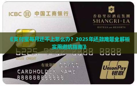 支付宝每月还不上怎么办