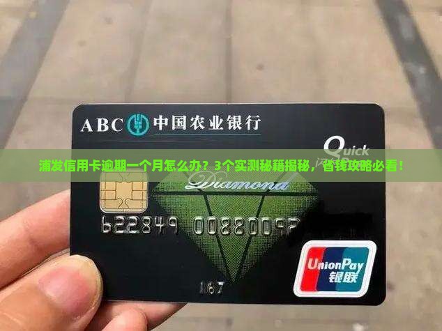 浦发信用卡逾期一个月会怎样处理