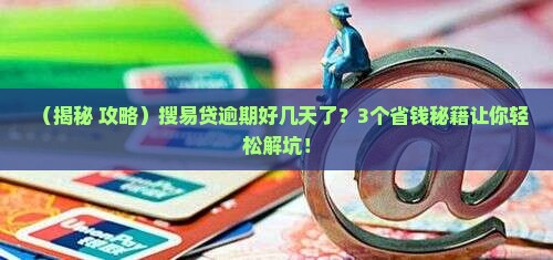 搜易贷逾期好几天了