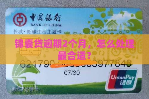 锦囊贷逾期2个月应该怎么处理