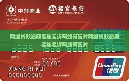 网络贷款逾期能被起诉吗如何应对