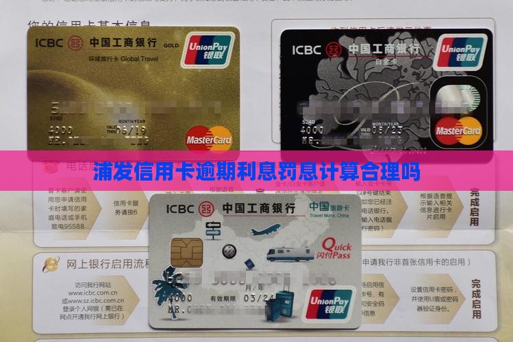 浦发逾期怎么罚息合理