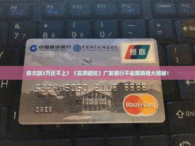 广发银行个性化不逾期方案介绍