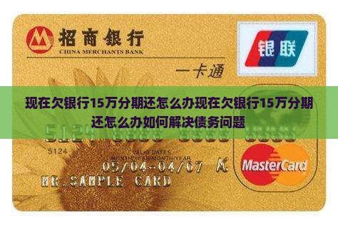 现在欠银行15万分期还怎么办
