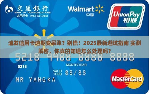 浦发信用卡逾期如何处理成呆账