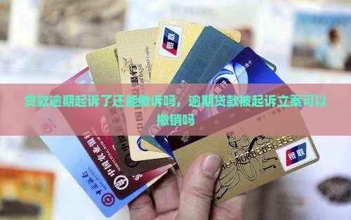 贷款逾期起诉了还能撤诉吗
