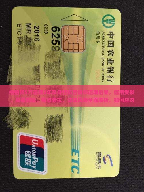 拍拍贷5万逾期2年亲身经历告诉你逾期后果