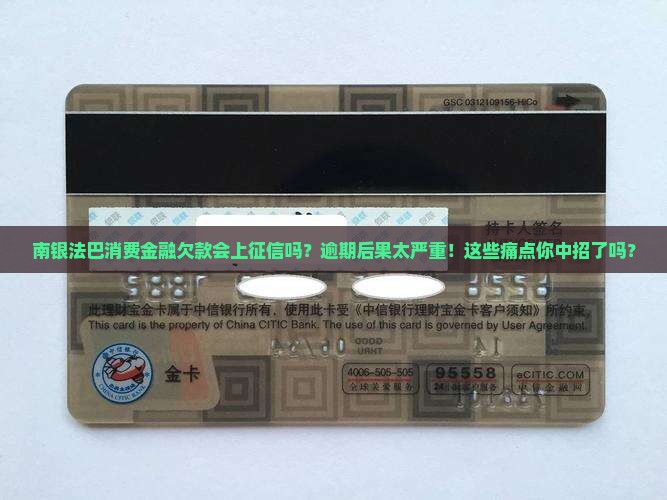 南银法巴消费金融欠款会上征信吗