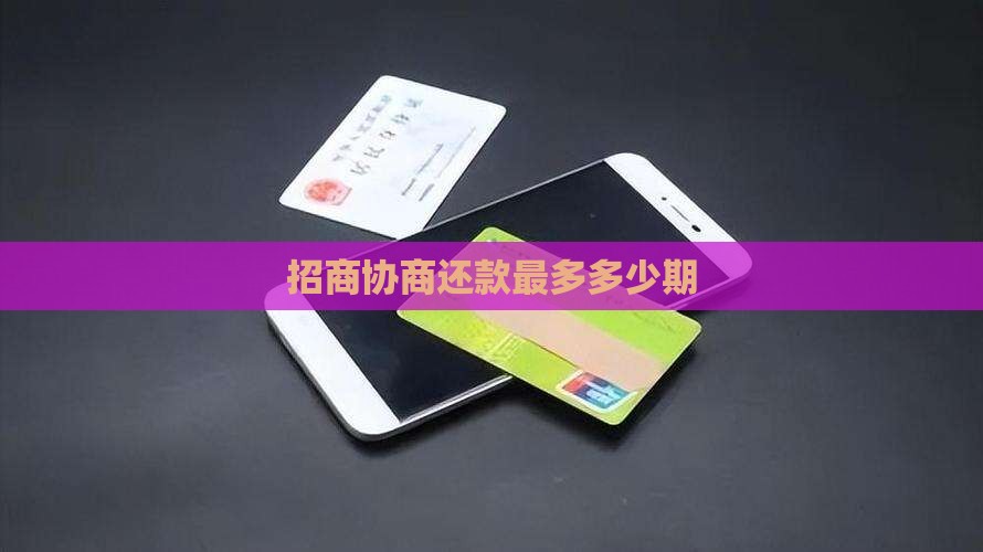 招商协商还款最多多少期