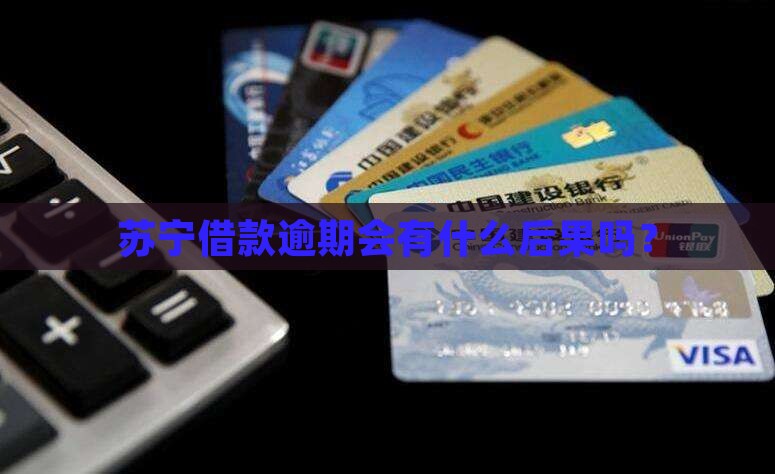 苏宁借款逾期会有什么后果