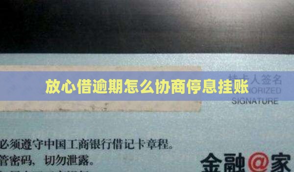 放心借停息挂账协商如何处理
