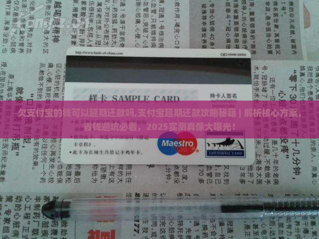 欠支付宝的钱可以延期还款吗
