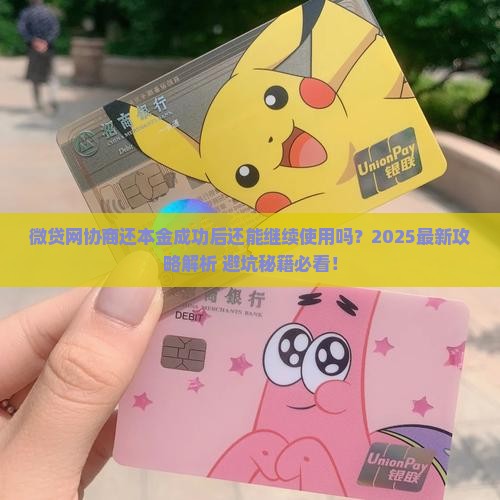 微贷网协商还本金成功还能用吗