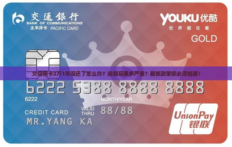 欠信用卡2万1年没还了怎么办