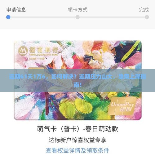 微粒贷逾期61天1万6如何解决