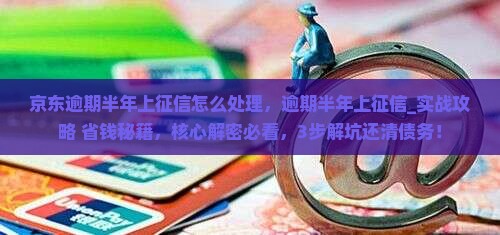 京东白条逾期半年上征信怎么处理