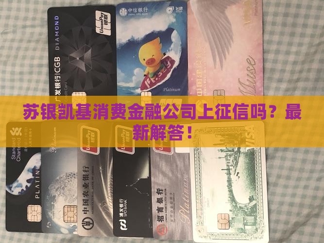 苏银凯基消费金融公司上征信吗