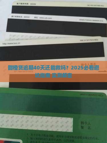 甜橙贷逾期40天怎么办