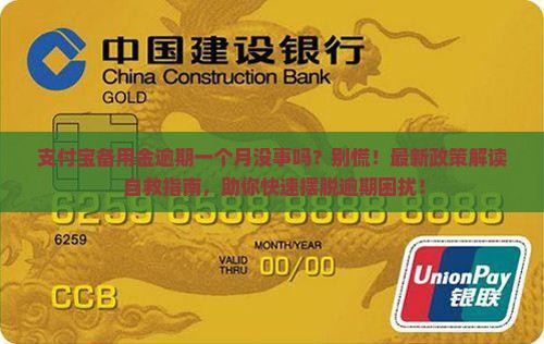 支付宝备用金逾期一个月没事吗怎么处理
