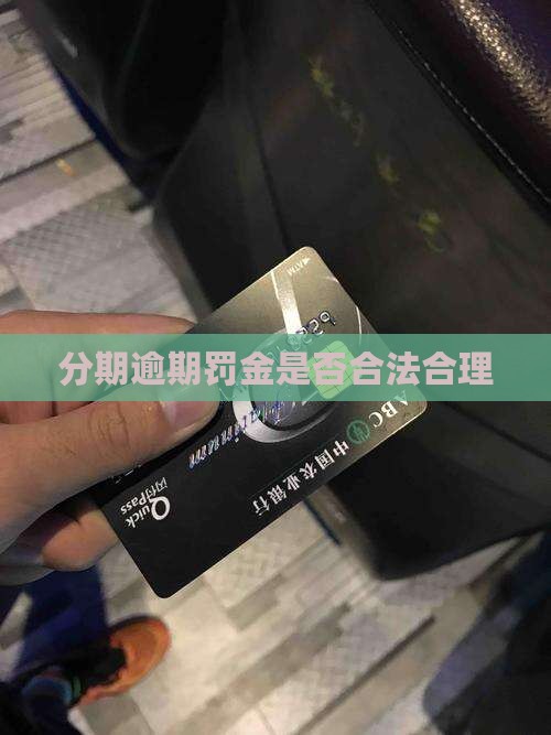 分期乐逾期罚金合理吗