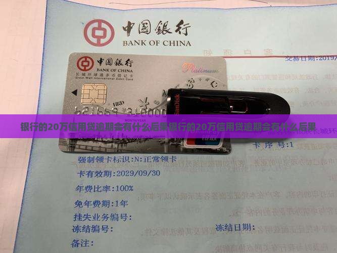 银行的20万信用贷逾期会有什么后果