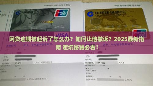 网贷逾期准备起诉了怎么让他撤诉