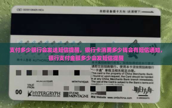 支付多少银行会发送短信提醒