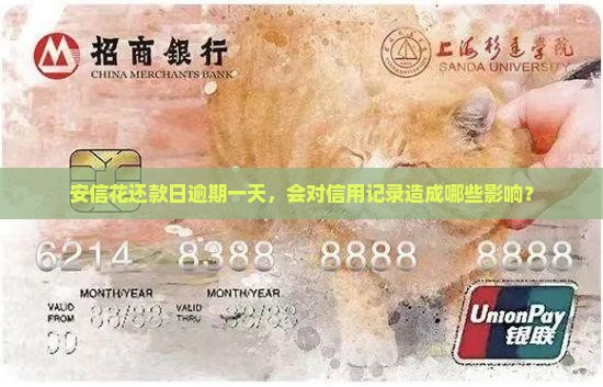 安信花还款日逾期一天，会对信用记录造成哪些影响？
