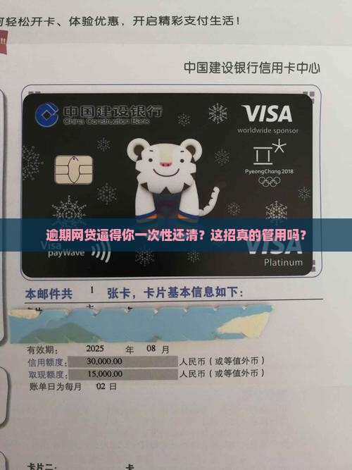 逾期网贷逼得你一次性还清？这招真的管用吗？