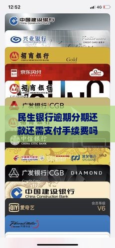 民生银行逾期分期还款还需支付手续费吗？如何避免高额逾期费用困扰？