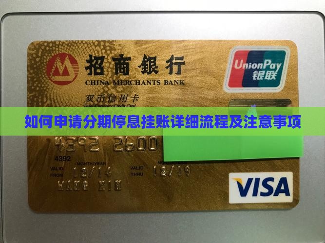 如何申请分期停息挂账详细流程及注意事项